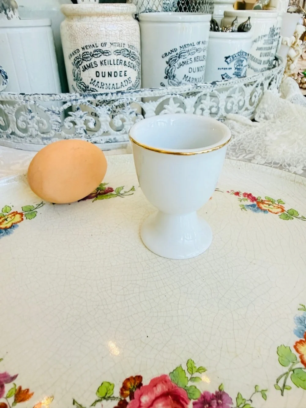 Vintage Paris Egg Cup Souvenir from France